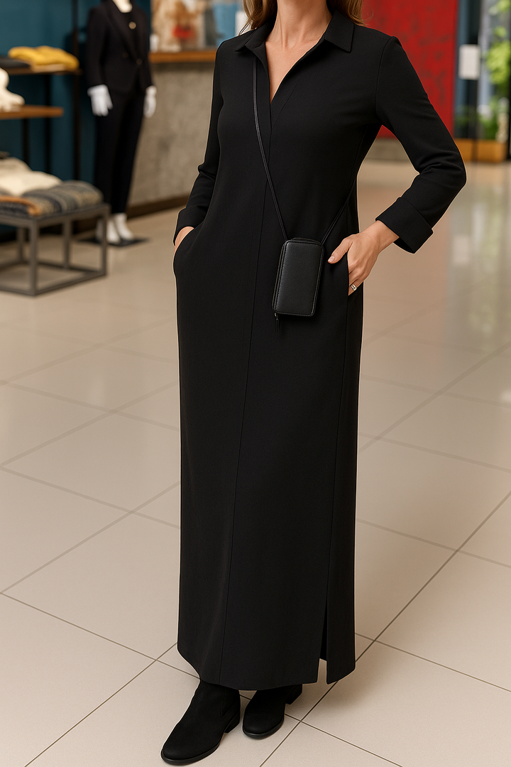 Luisina™ | Loose Long Dress with Side Slit