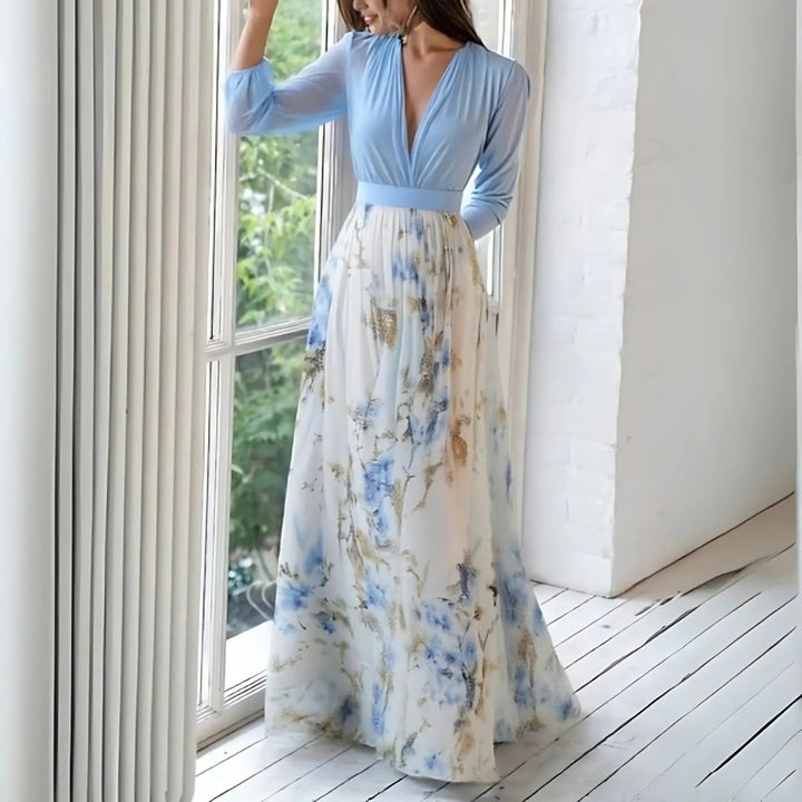 Dolores™ |  Long dress with Floral Print