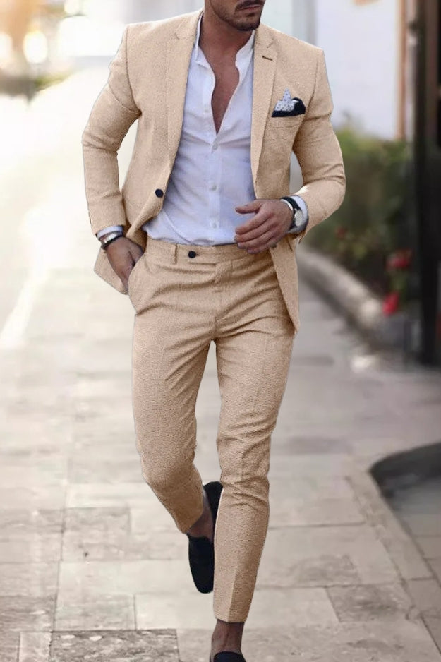 Gaetano | Elegant Men's Suit Set (Jacket + Pants)