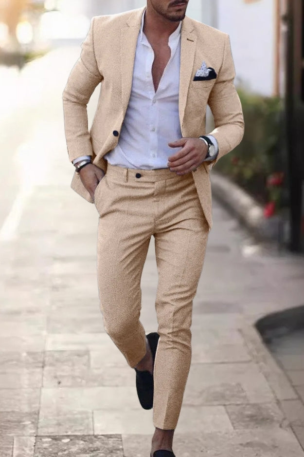 Gaetano | Elegant Men's Suit Set (Jacket + Pants)