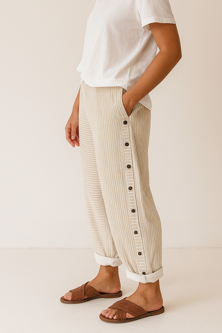 Sandrine™ | Linen Trousers