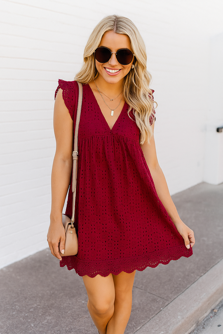 Lea - 2 in 1 Summer Dress with Inner Shorts